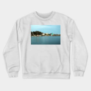 Small Boat Harbor Crewneck Sweatshirt